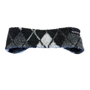 Women's Kerrits gray plaid fleece headband